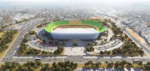 援塞内加尔4座体育场维修项目通过中期验收1.jpg